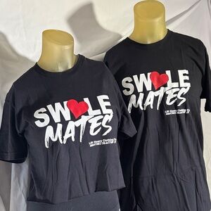 Couples Black Swole Mates Shirt